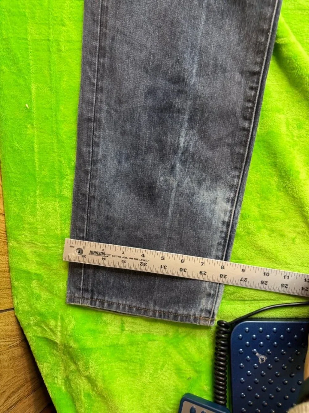 True Religion Geno Relaxed Slim Jeans Cloud Cover Sz 36x30